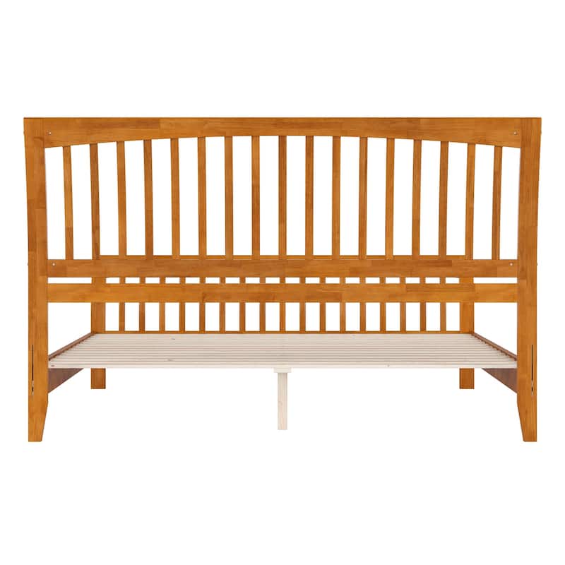 AFI Orleans Solid Wood Low Profile Platform Bed with Matching Footboard