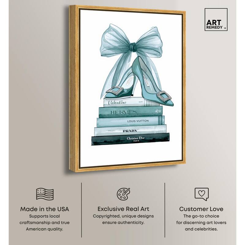 Luxury in Layers Canvas by Art Remedy