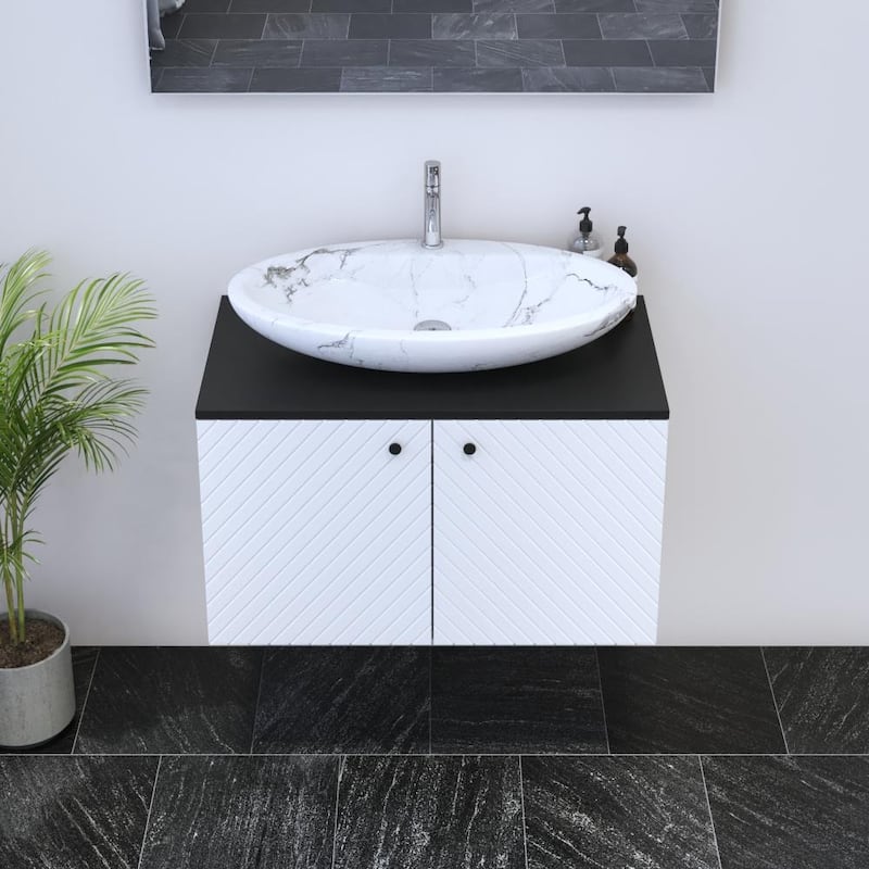 Avela 2D 80 Floating Bathroom Vanity (32" Width)