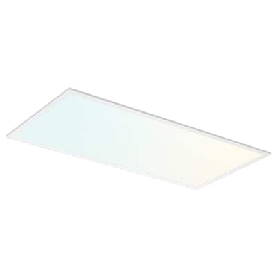 LUXRITE 2x4 FT. Slim Surface Mount Panel Light 5CCT Dimmable 5000/6000/7500 Lumens 40/50/62W Edge Lit ETL Listed
