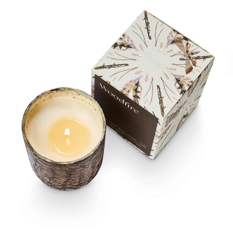 ILLUME Noble Autumn Woodfire Candle