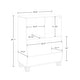 preview thumbnail 5 of 24, RiverRidge Kids Catch-All 24in Toy Storage Organizer with 2 Cubbies and 2 Storage Compartments - with Optional Bins