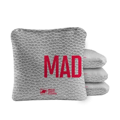 Madison Gray Dual Sided Cornhole Bags