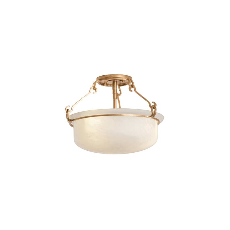 Hudson Valley Lighting 1552 Lowerre 2 Light 17" Wide Semi-Flush Bowl