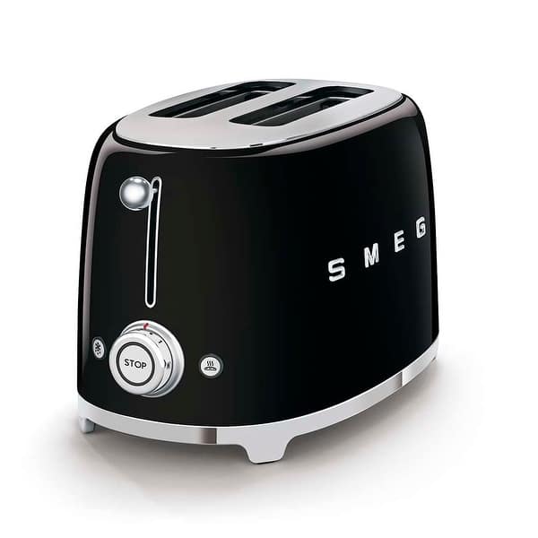 slide 2 of 3, Smeg 50's Retro Style Aesthetic 2 Slice Toaster