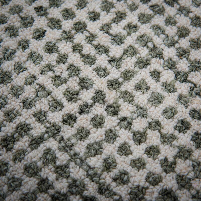 Alora Decor London Hand-tufted Tweed Wool Rug