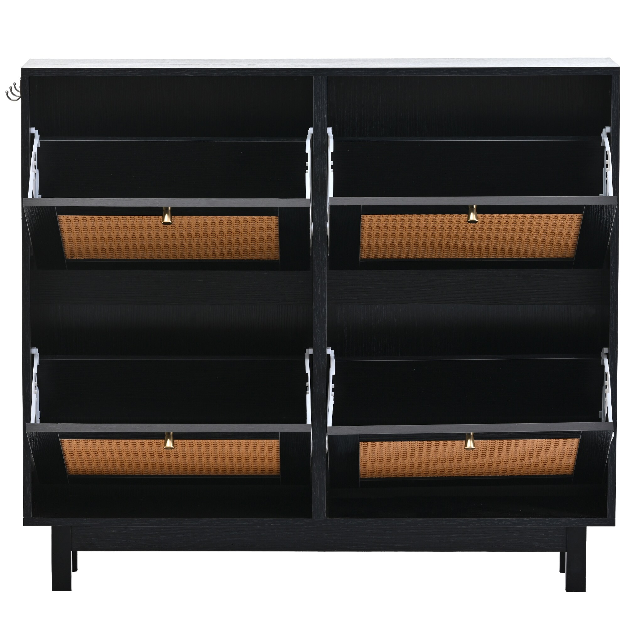 https://ak1.ostkcdn.com/images/products/is/images/direct/79ffe0d4b6319ab99761efb99537b07116df51a7/Rattan-Shoe-Cabinet-with-4-Flip-Drawers%2C-2-Tier-Shoe-Storage-Organizer%2C-Free-Standing-Shoe-Rack.jpg