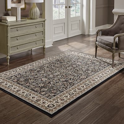 Style Haven Annapolis Traditional Floral Persian Area Rug