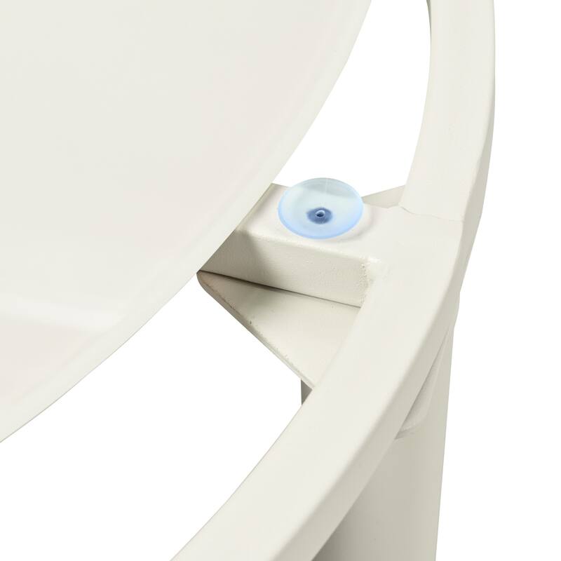 6/8-Piece Half Moon PE Wicker Patio Sectional Set with Dual Coffee Tables