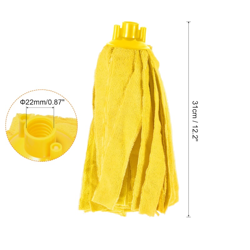 Microfiber Cloth Mop Heads Replacement Floor Cleaning Pads