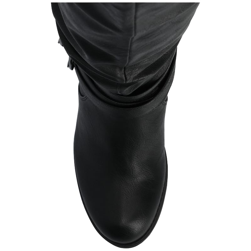 Journee Women's Wide Calf Late Medium and Wide Width Boots