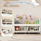 preview thumbnail 13 of 18, Costway Kids Toy Storage Organizer with 2 Movable Drawers Open Shelf - See Details