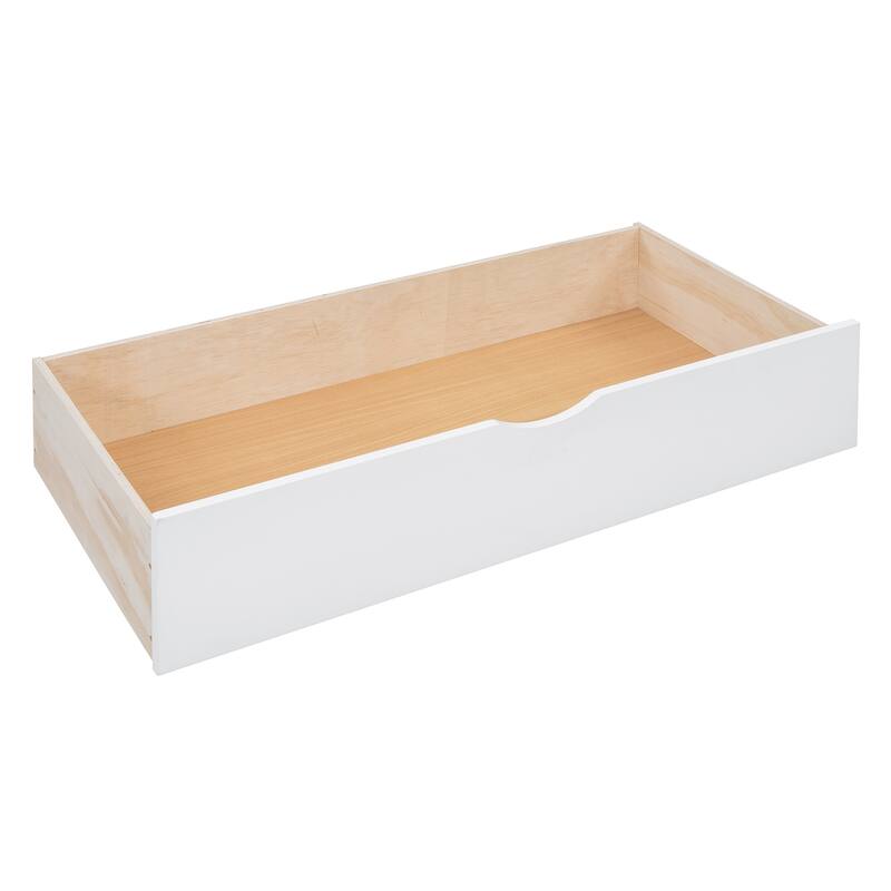 Modern Full Size Wood Daybed Storage Platform Bed Frame with All-in-One Cabinet, 2 Drawers and Shelf