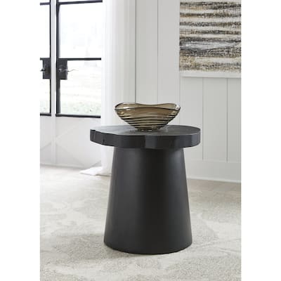 Signature Design by Ashley Wimbell Black End Table - 23"W x 23"D x 23"H