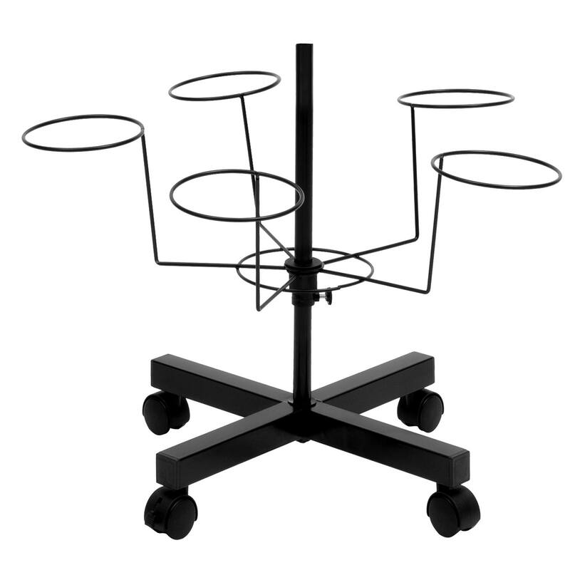 7 Tier Freestanding Cap Display Hat Rack Stand with 35 Hooks