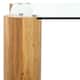 SAFAVIEH Couture Robbie Square Glass Coffee Table - 36"W x 36"D x 15"H