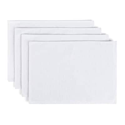 over&back 100% Cotton Woven Chambray Placemats - Set of 4