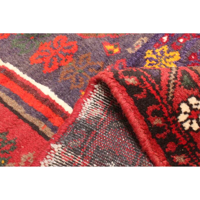 ECARPETGALLERY Hand-knotted Andelz Red Wool Rug - 3'11 x 6'6