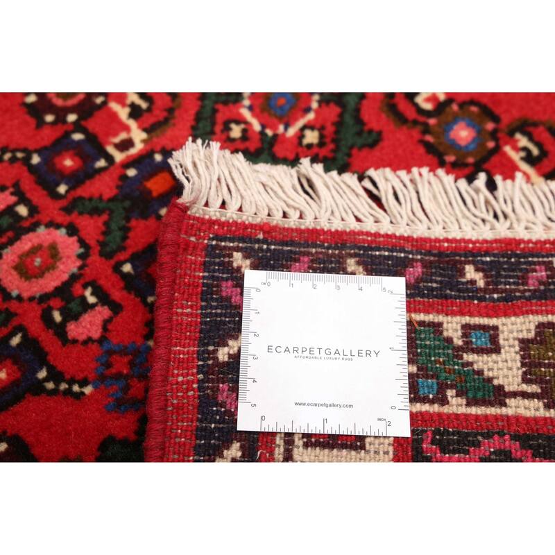 ECARPETGALLERY Hand-knotted Andelz Red Wool Rug - 2'4 x 9'7