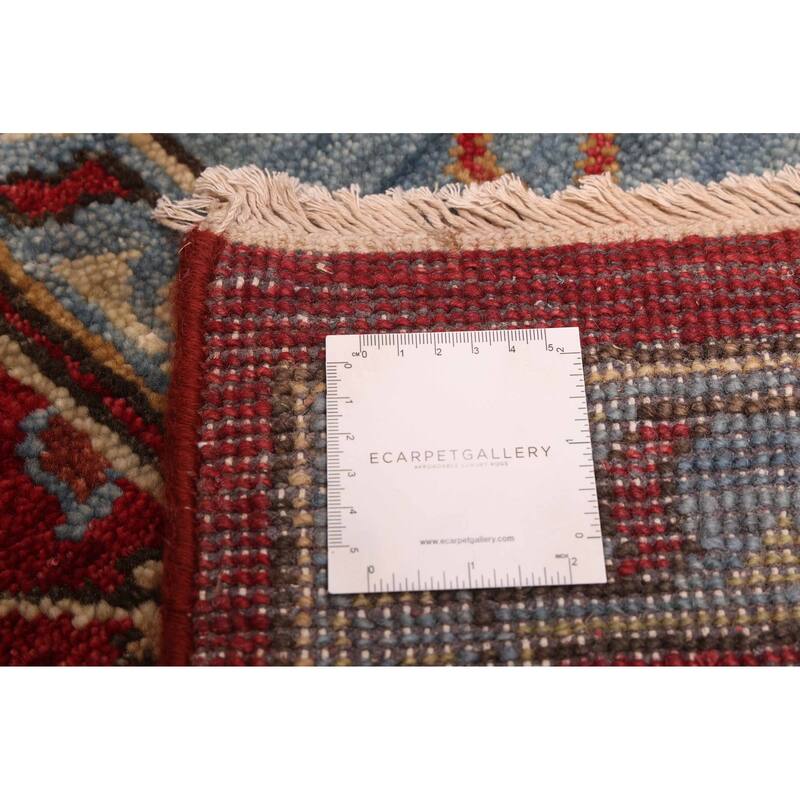 ECARPETGALLERY Hand-knotted Serapi Heritage Dark Red Wool Rug - 8'10 x 12'1