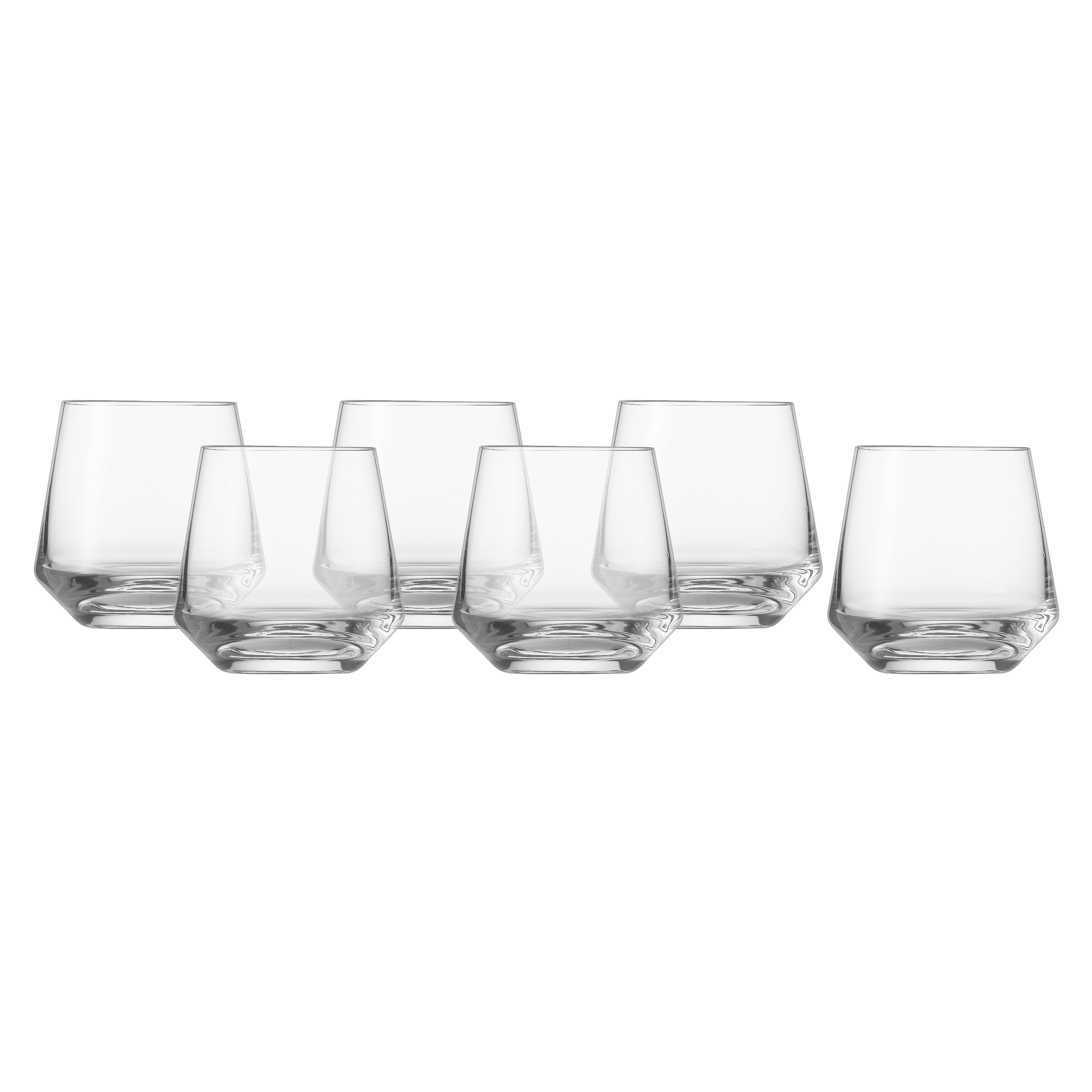 Zwiesel Glas Pure Crystal Glass, 10.3 Oz. Rocks/Juice (Set of 6), Clear