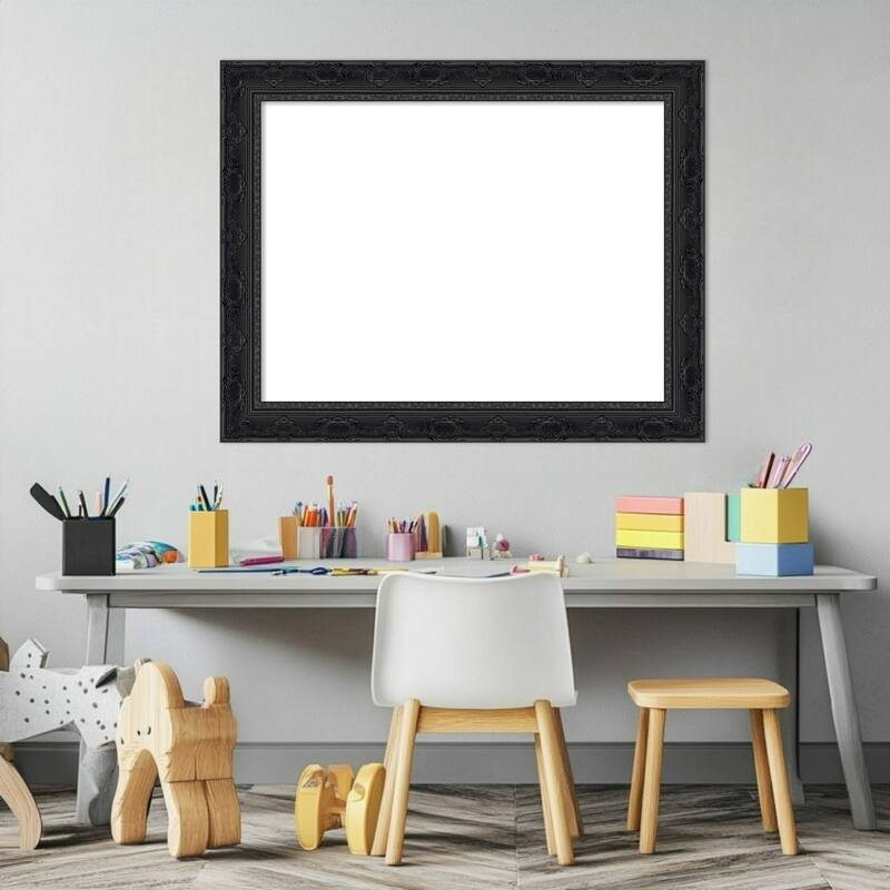 Filigree Framed Dry Erase Magnetic Board