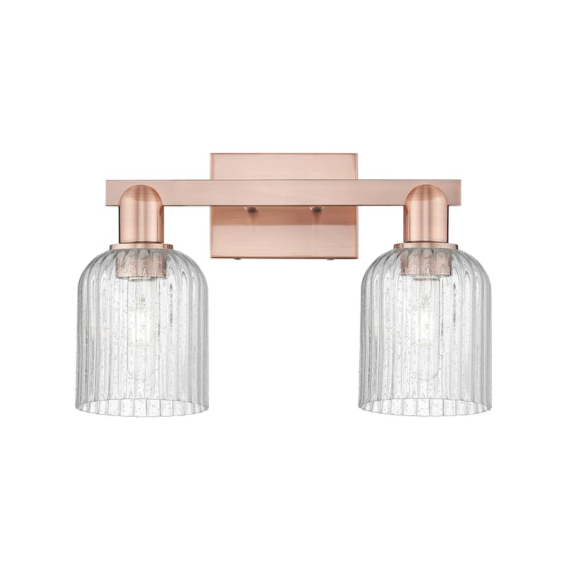 Innovations Lighting Downtown Urban - Bridal Veil - 2 Light 16" Bath Vanity Ligh