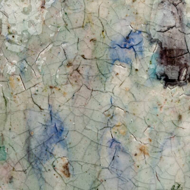 Terra-cotta Planter with Crackle Glaze