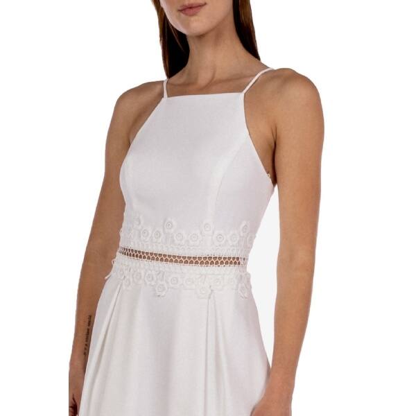 B Darlin Junior's Lace Inset Dress White Size 34 - Bed Bath & Beyond - 40628887 B Darlin Junior's Lace Inset Dress White Size 34 - Bed Bath & Beyond - 40628887