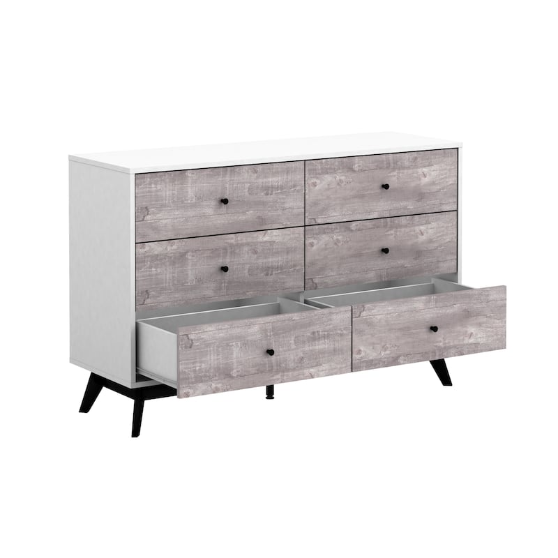 Simple Living Crislana 6-Drawer Dresser