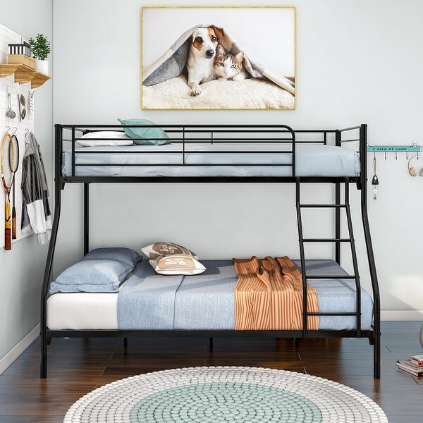 Heavy Duty Twin Over Full Metal Bunk Bed Bed Bath Beyond