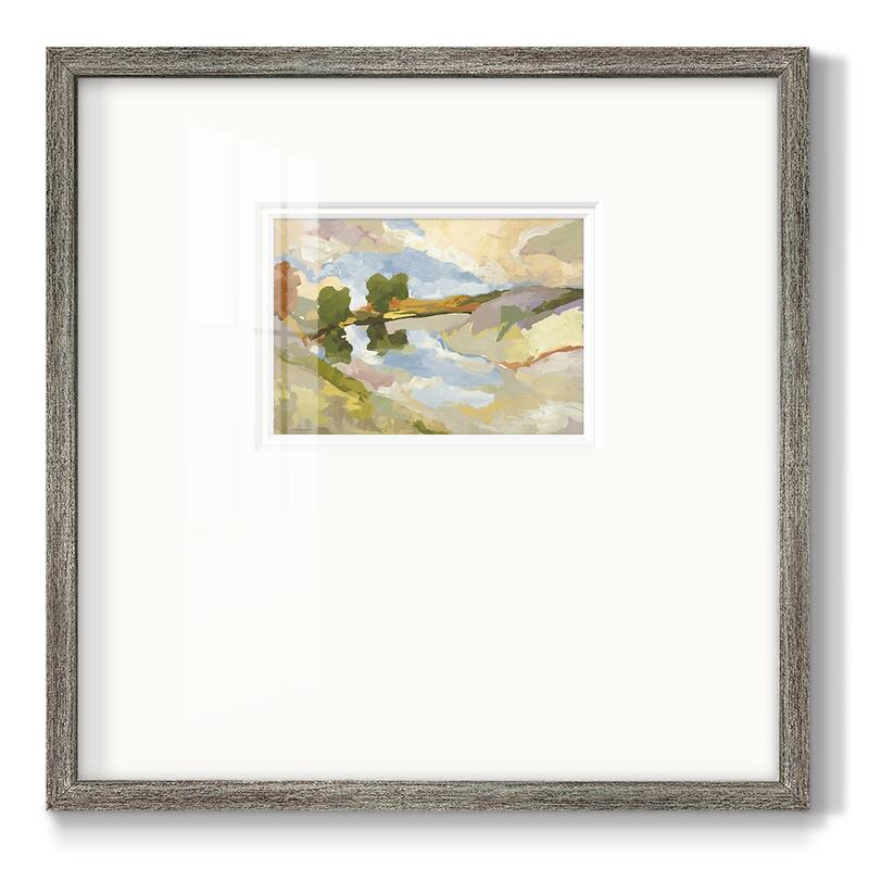 Uplands IPremium Framed Print - 16x16 - Pewter