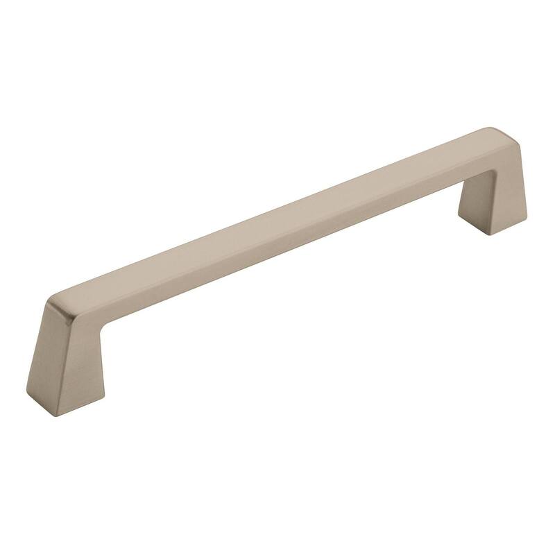 Amerock Blackrock Kitchen Cabinet Pull - 6-5/16 in Center to Center - Satin Nickel