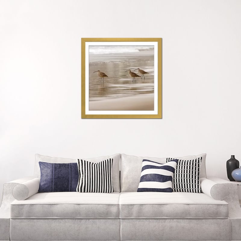 iCanvas "Shore Birds I" by Danita Delimont