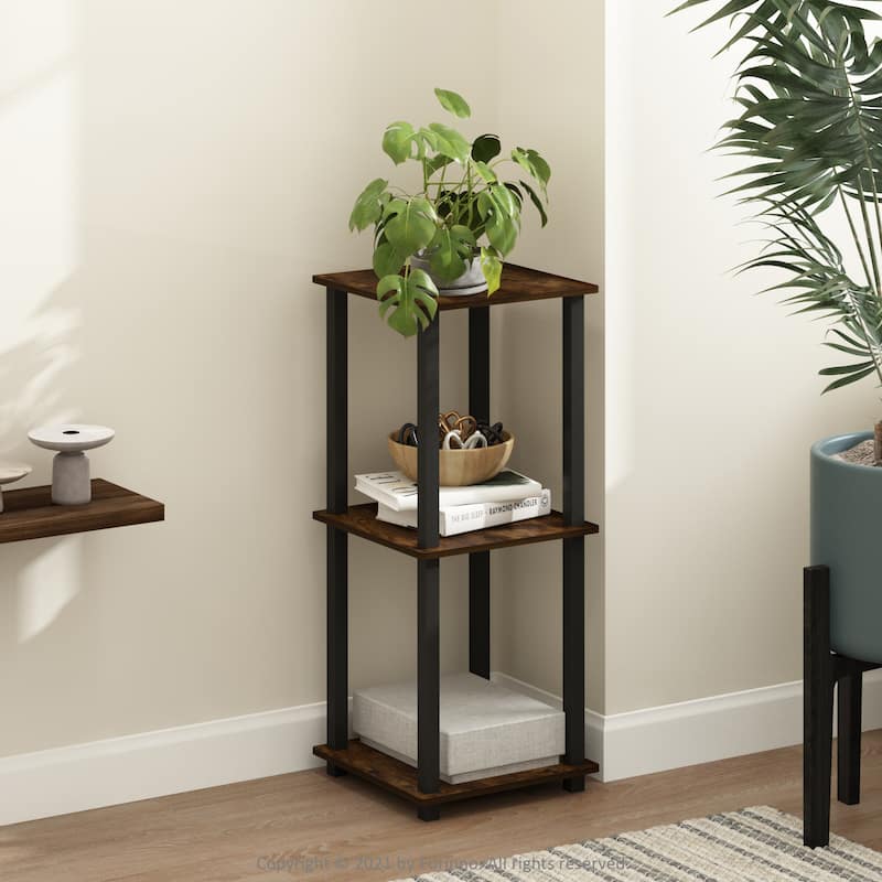 Furinno Simplistic End Table, Set of Two,