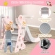 preview thumbnail 9 of 18, Costway Toddler Slide and Swing Set 4-in-1 Indoor Playground with - See Details