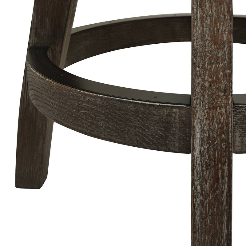 Armless Swivel Counter Height Bar Stool