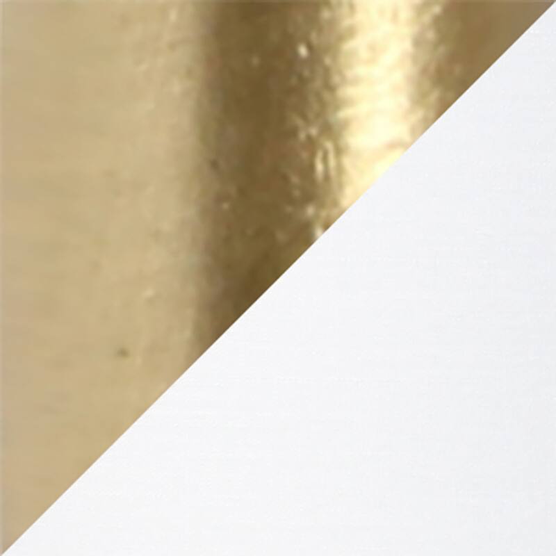 Open Wire Framed LED Table Lamp with Drum Shade - 14" - Gold