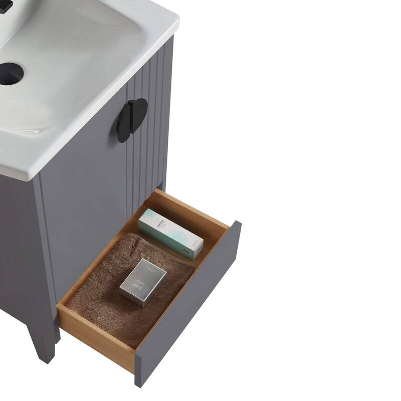 Venezian Single Bathroom Vanity with Sink