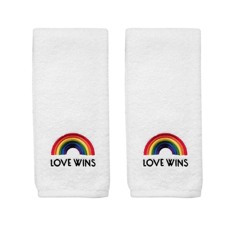 Avanti Love Wins 2-Pack Hand Towel Set - Hand Towel 2pk Set