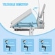 preview thumbnail 11 of 12, Kids Desk and Chair Set with Adjustable Tabletop, LED Light, Cup Holder, Drawer, and Pen Box, Ideal for Homework, Ages 6-12