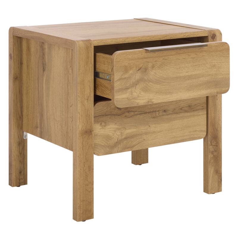 SAFAVIEH Home Angeria 2-Drawer Nightstand