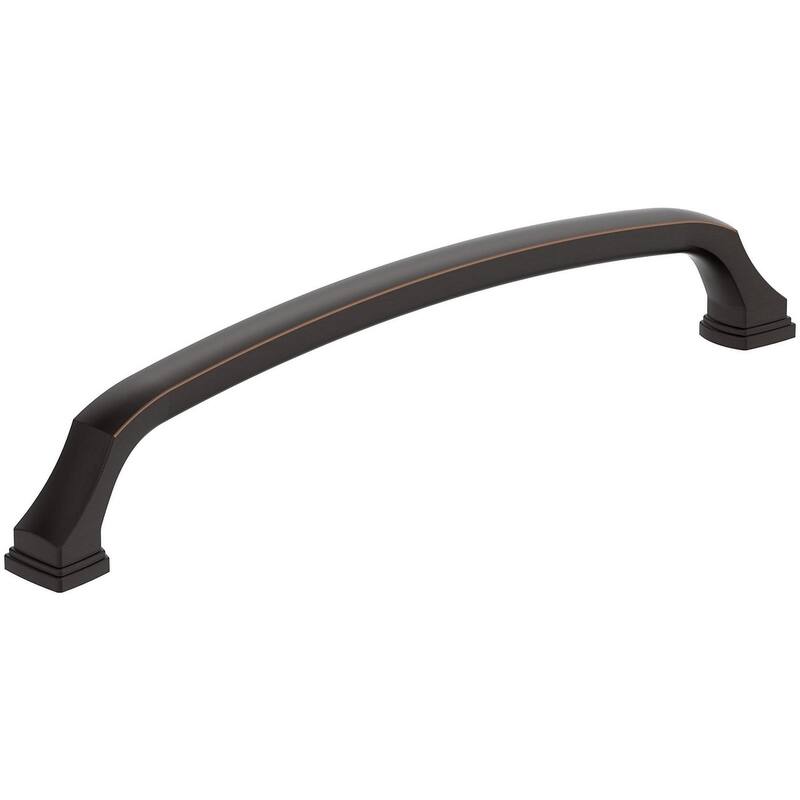 Amerock BP55351 Revitalize 8" Center to Center Handle Cabinet Pull - Oil Rubbed Bronze