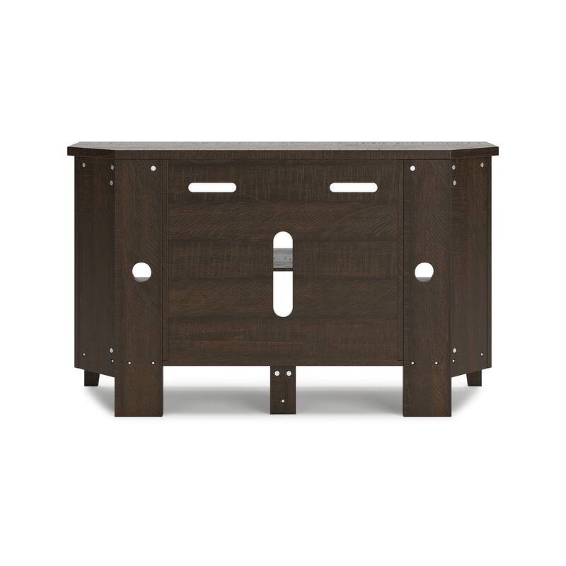 Signature Design by Ashley Dorrinson Corner TV Stand - 48 inches in width