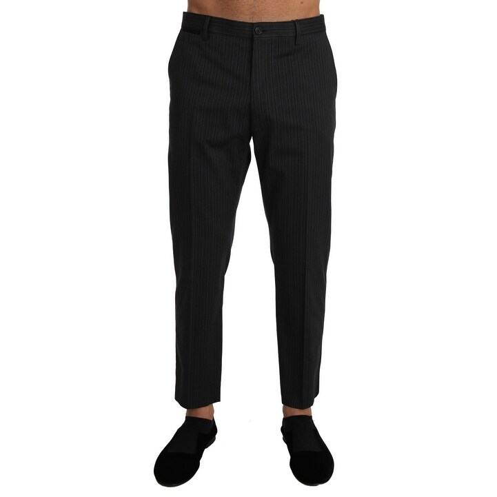 black cotton pants mens