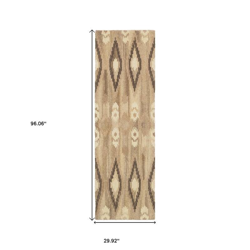 HomeRootsAbstract Bohemian Rectangle Area Rug