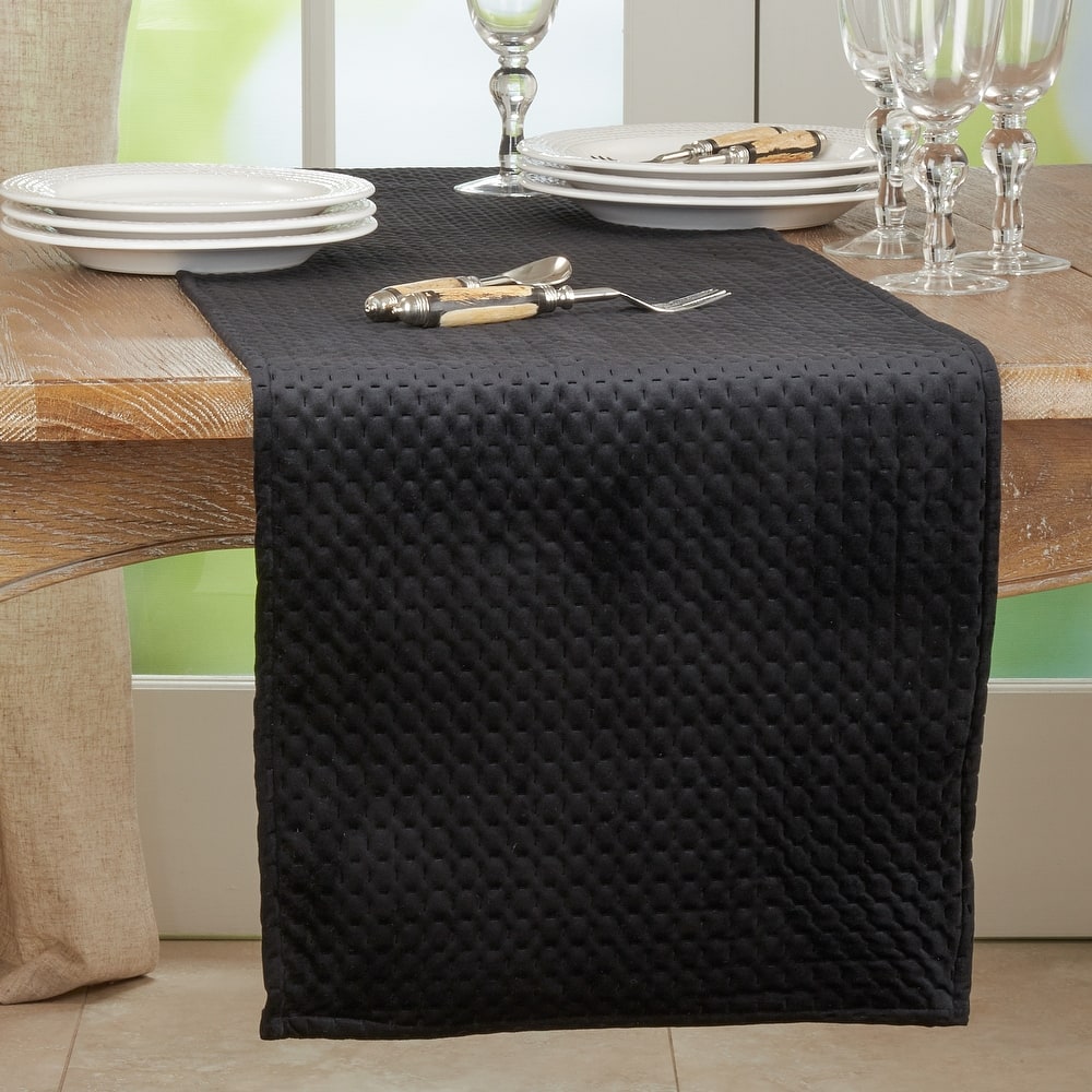 Long Table Runner With Pinsonic Velvet Design