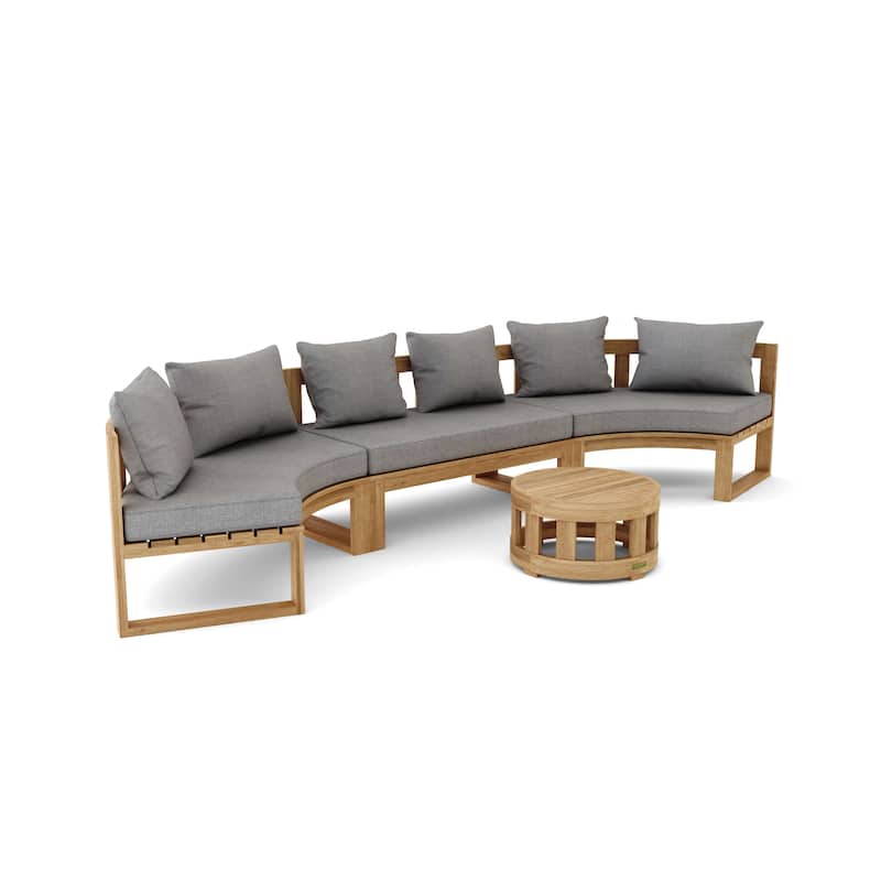 SET-814 Circular Modular Deep Seating Set