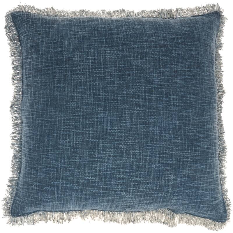 57 Grand by New Concept Washables Rustic Farmhouse Geometric Stonewash Throw Pillow , ( 22" x 22" )