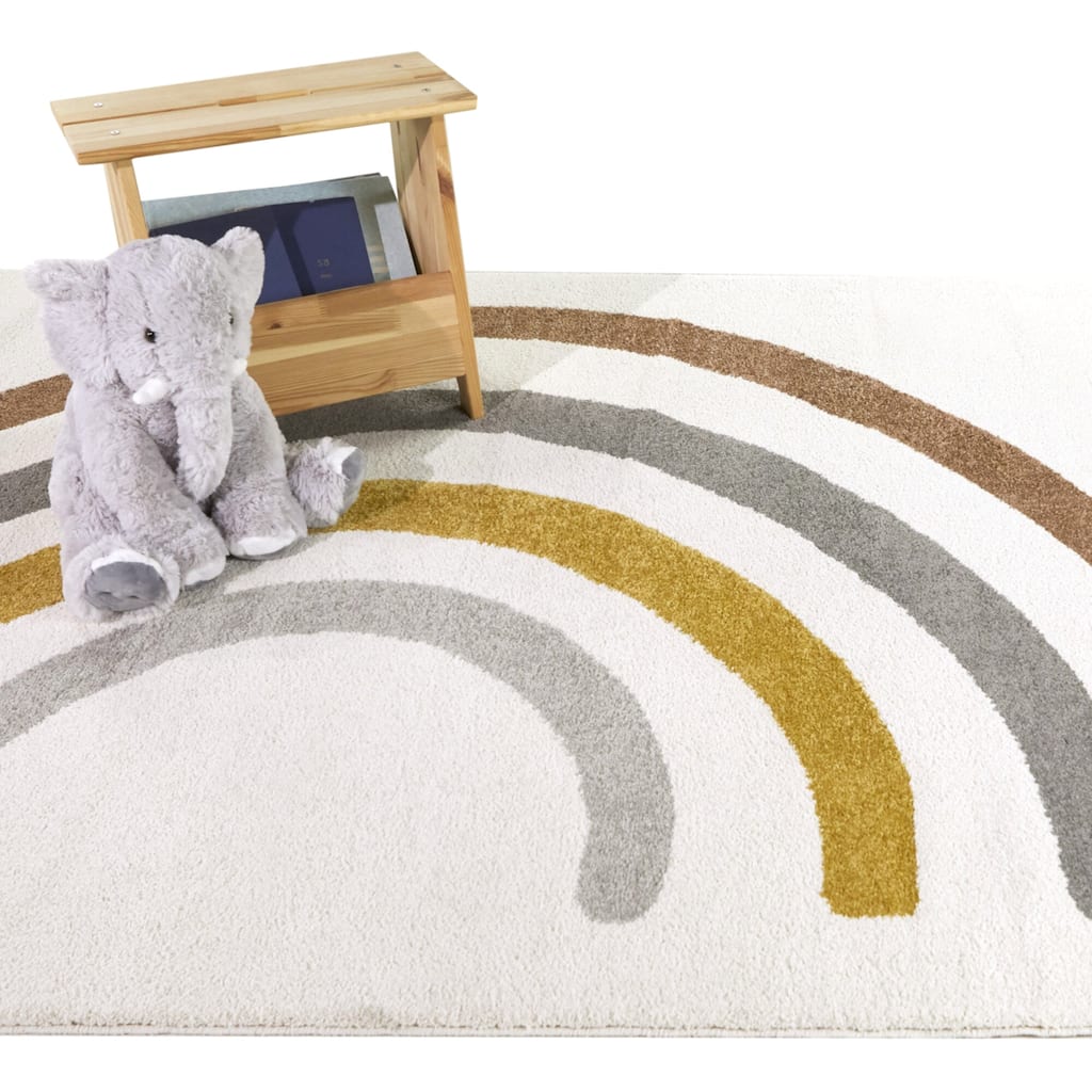 Mod-Tod Kallee Kids Rainbow Area Rug